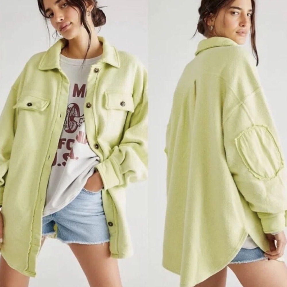 Free People Ruby Shackett - Luminary - Lime Green A size XL